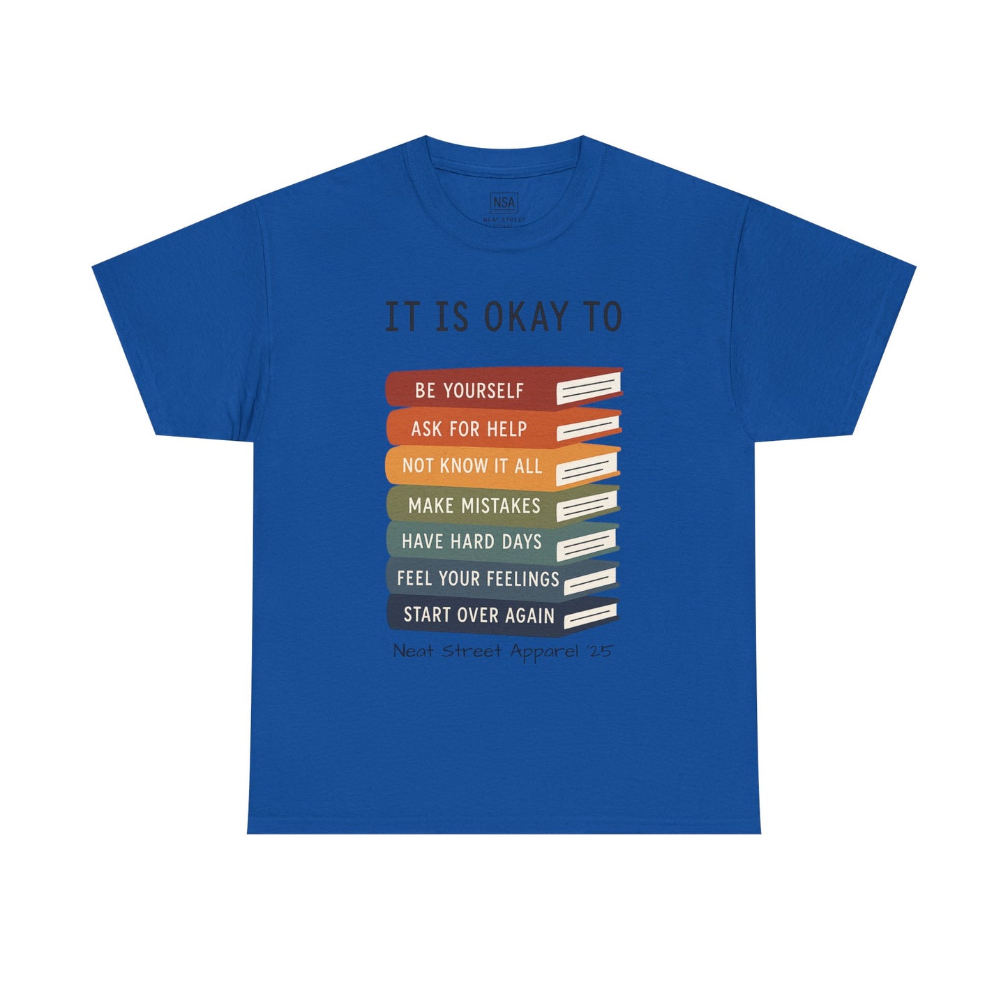 Inspirational Message Cotton Tee