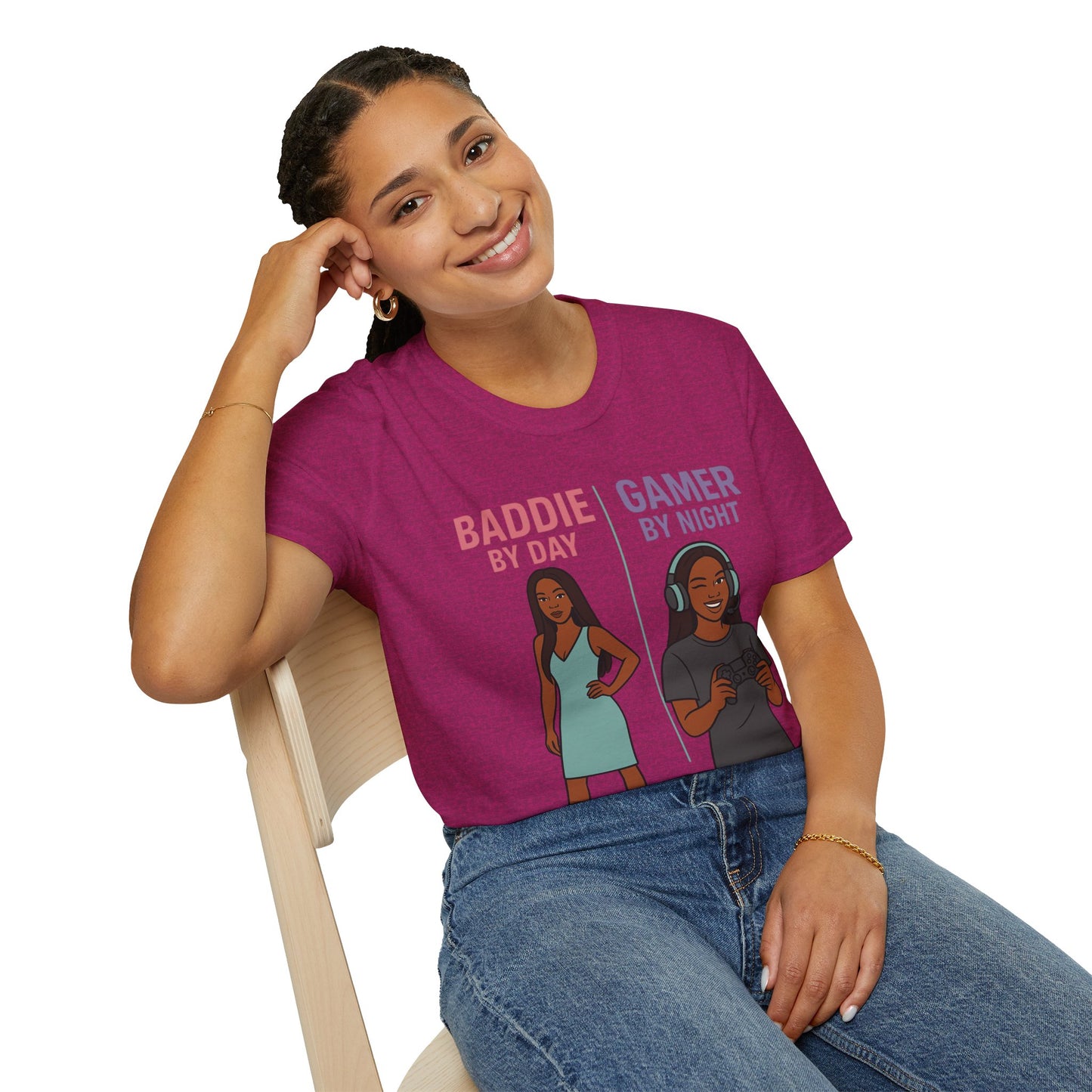 Baddie Gamer Unisex Softstyle T-Shirt