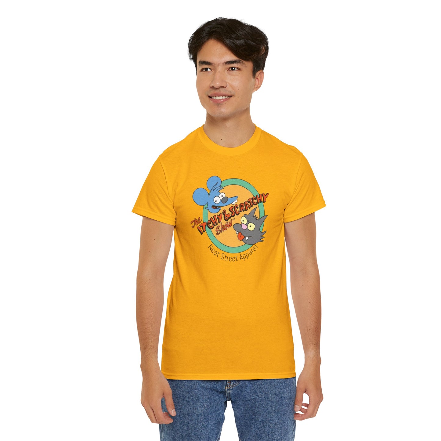 Vintage Itchy & Scratchy Unisex Tee