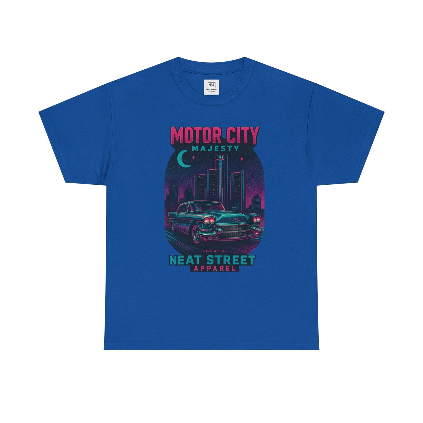 Motor City Majesty Unisex Heavy Cotton Tee