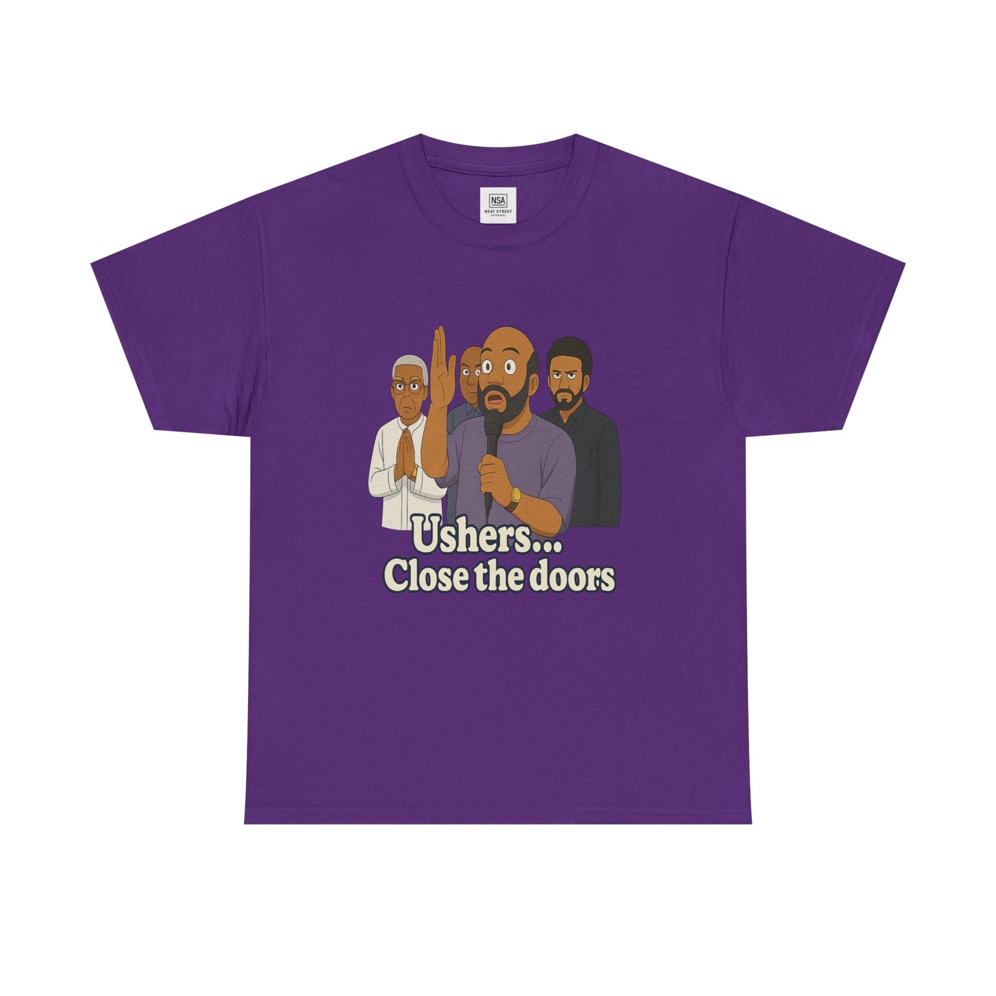 "Close the doors" Cotton Tee