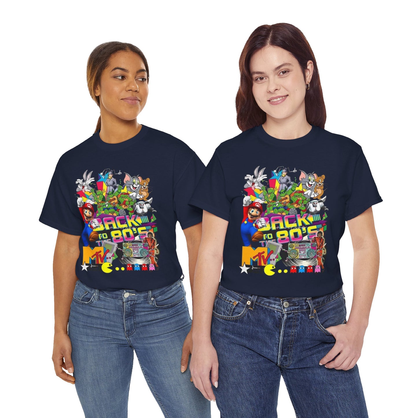 Retro 80s Unisex Heavy Cotton Tee