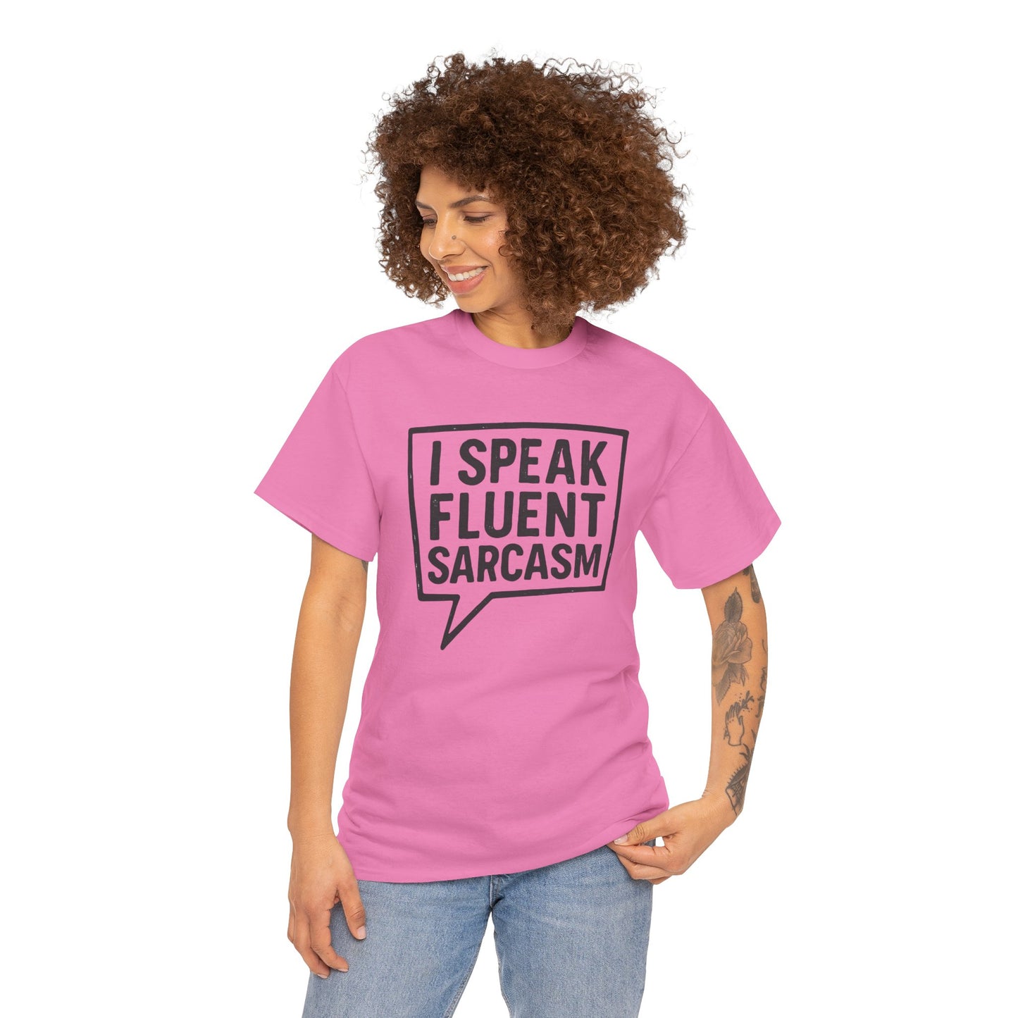 Fluent Sarcasm Humor Tee Unisex Cotton T-Shirt
