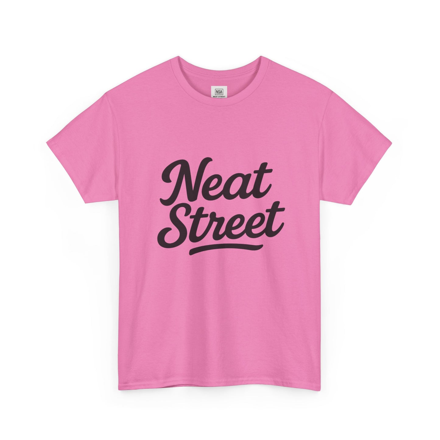 'Neat Street' Basic Tee (Black letters)