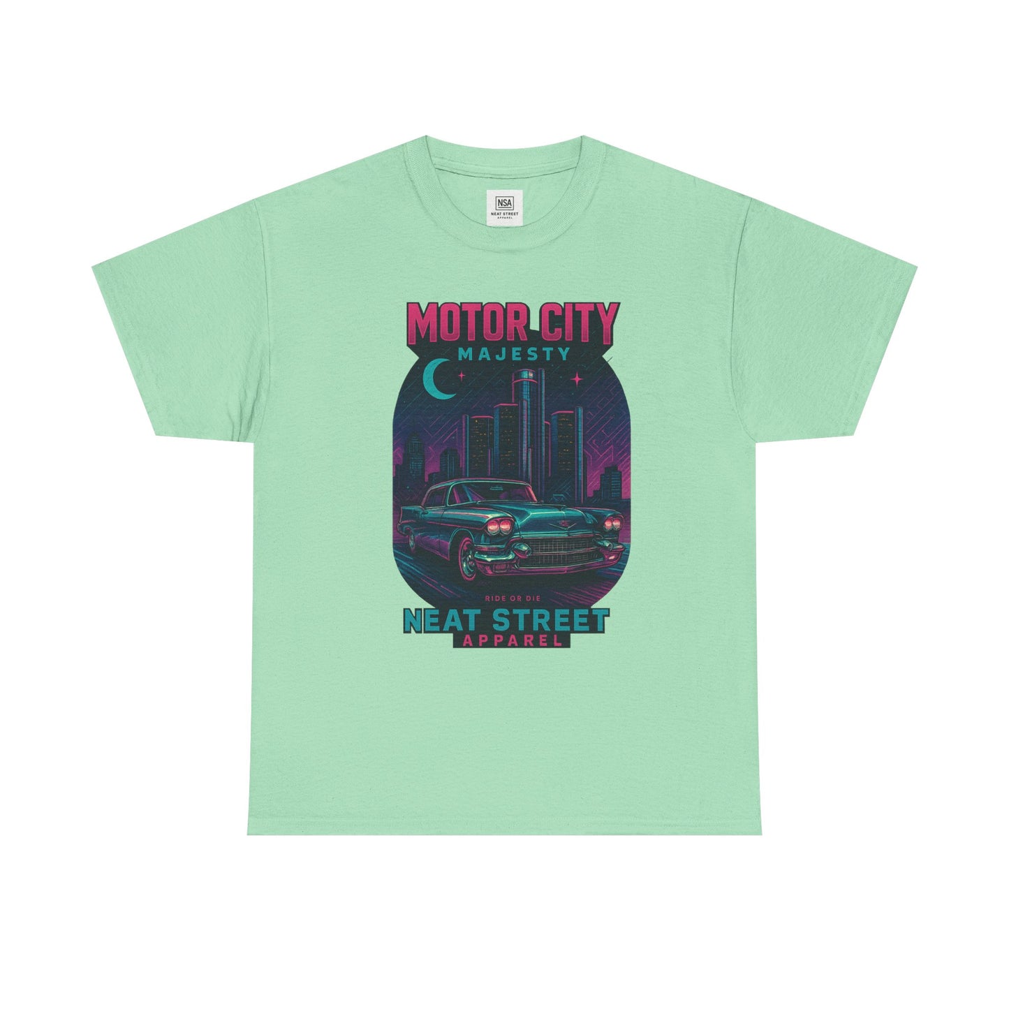 Motor City Majesty Unisex Heavy Cotton Tee