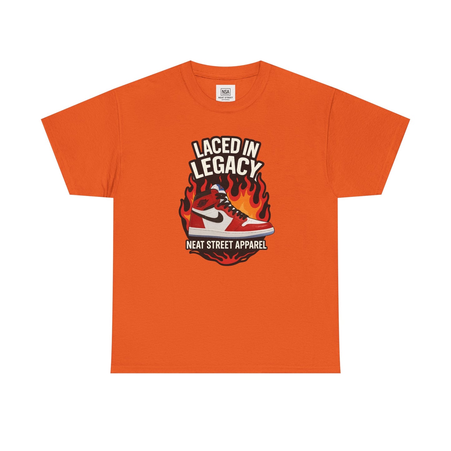 Laced in Legacy Unisex Heavy Cotton Tee