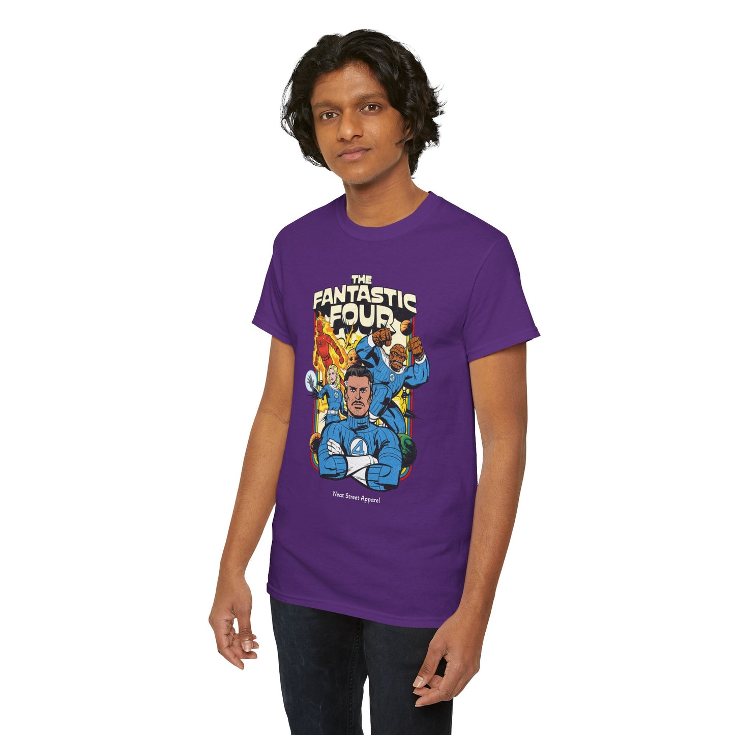 Fantastic Four Retro Graphic Tee
