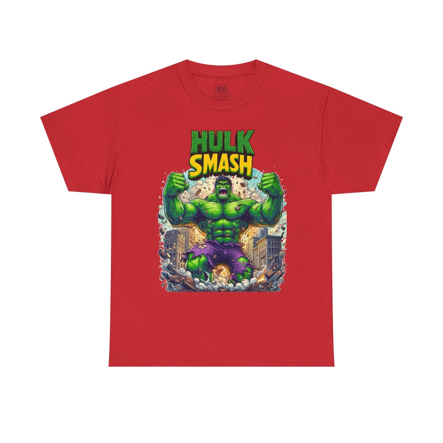 Smash Unisex Heavy Cotton Tee | Fun Graphic Shirt
