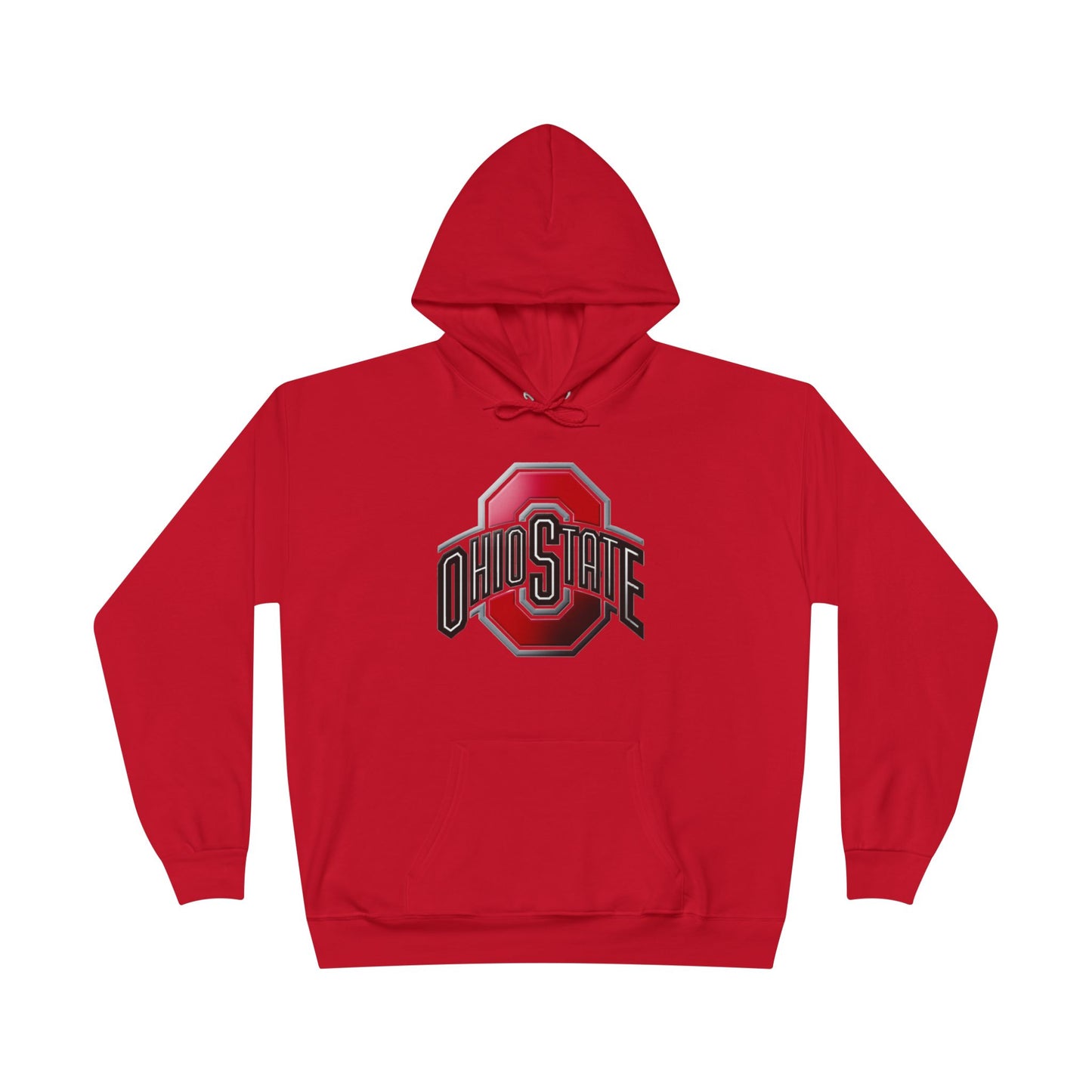 Buckeyes Unisex EcoSmart Pullover Hoodie, Sports Fan Gift, College Hoodie