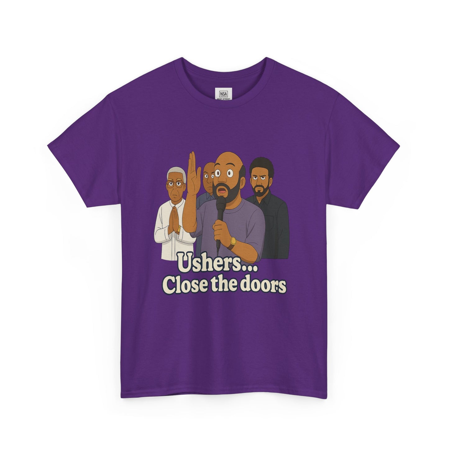 "Close the doors" Cotton Tee