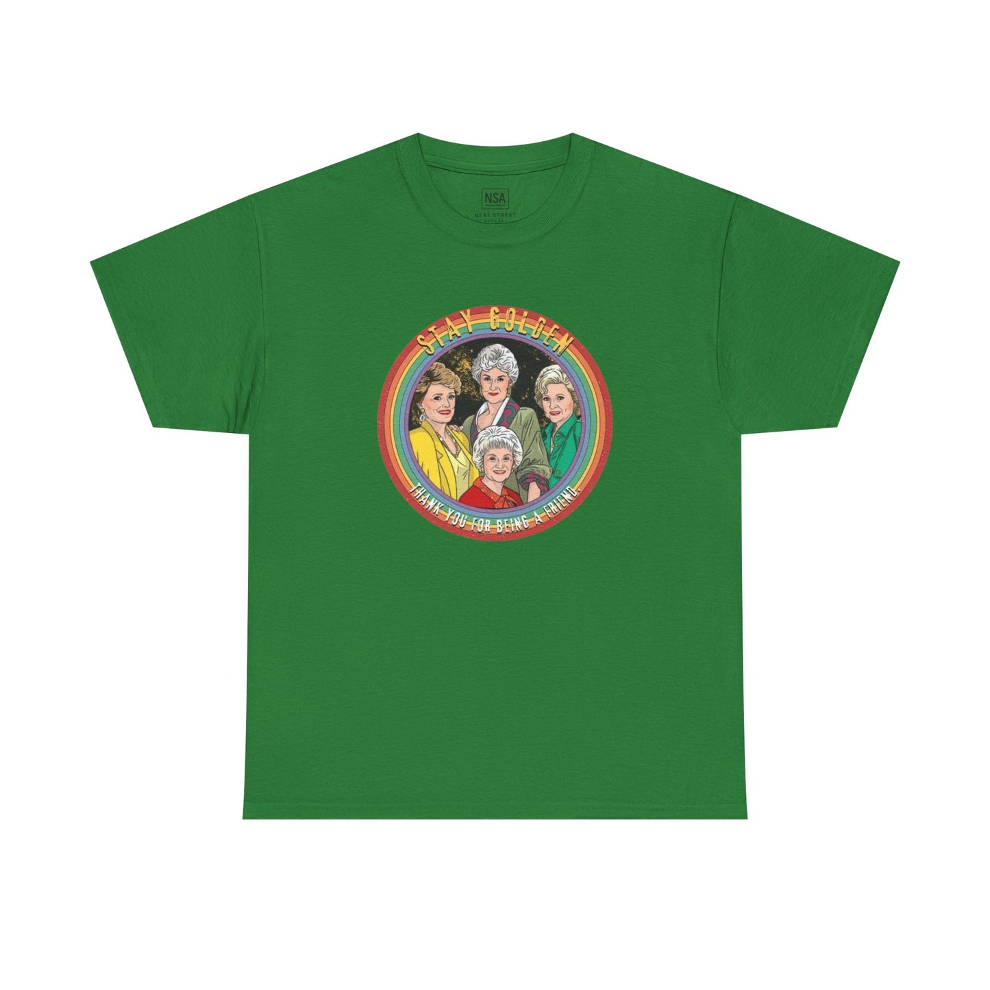 Retro Golden Girls Unisex Heavy Cotton Tee