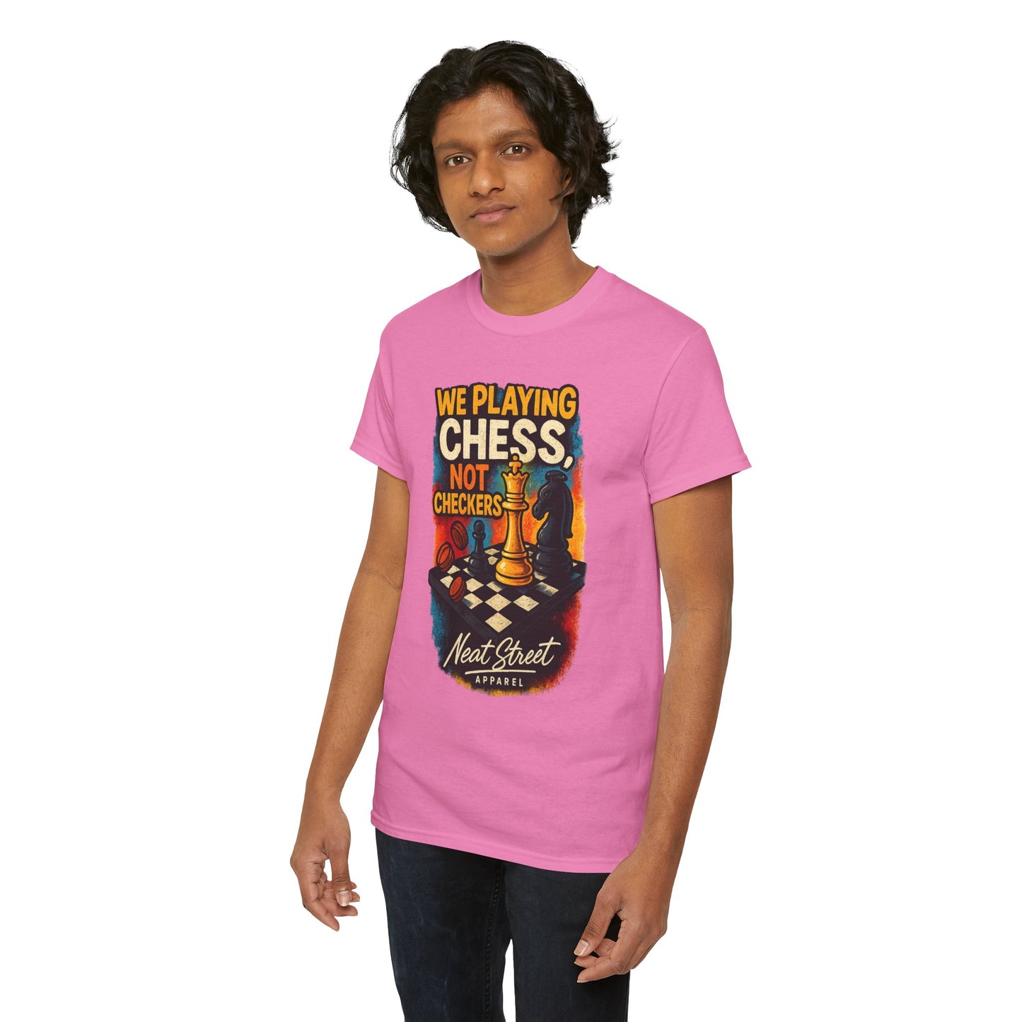 We Playing Chess Not Checkers Unisex Graphic T-Shirt