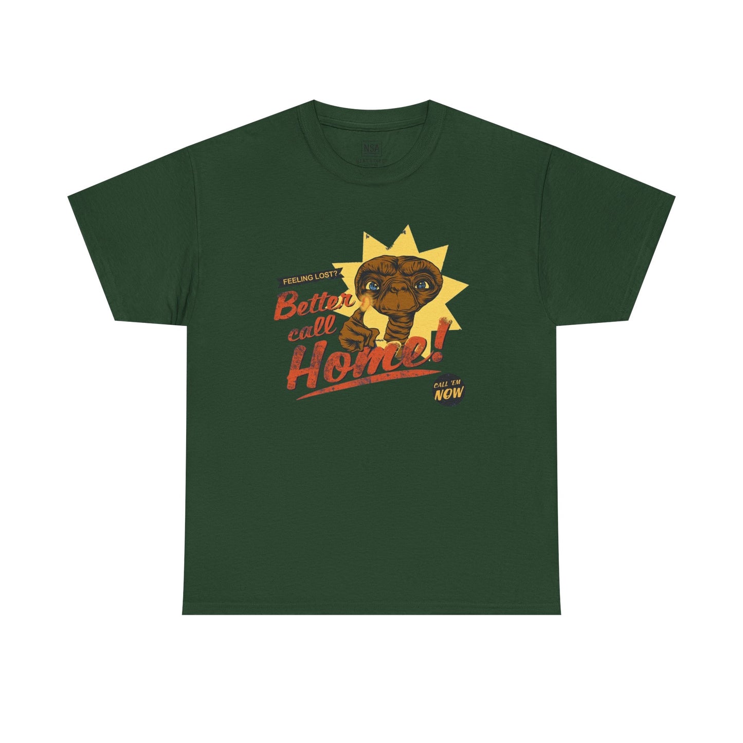 Better Call Home! Unisex Heavy Cotton Tee