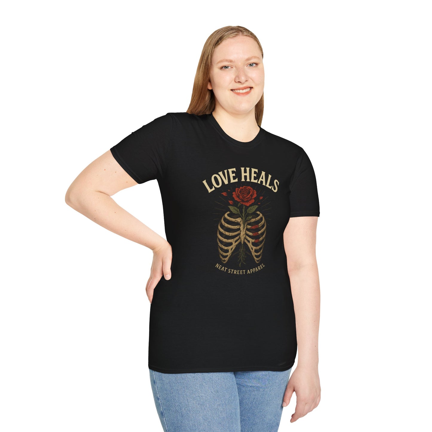 Love Heals Unisex Softstyle T-Shirt