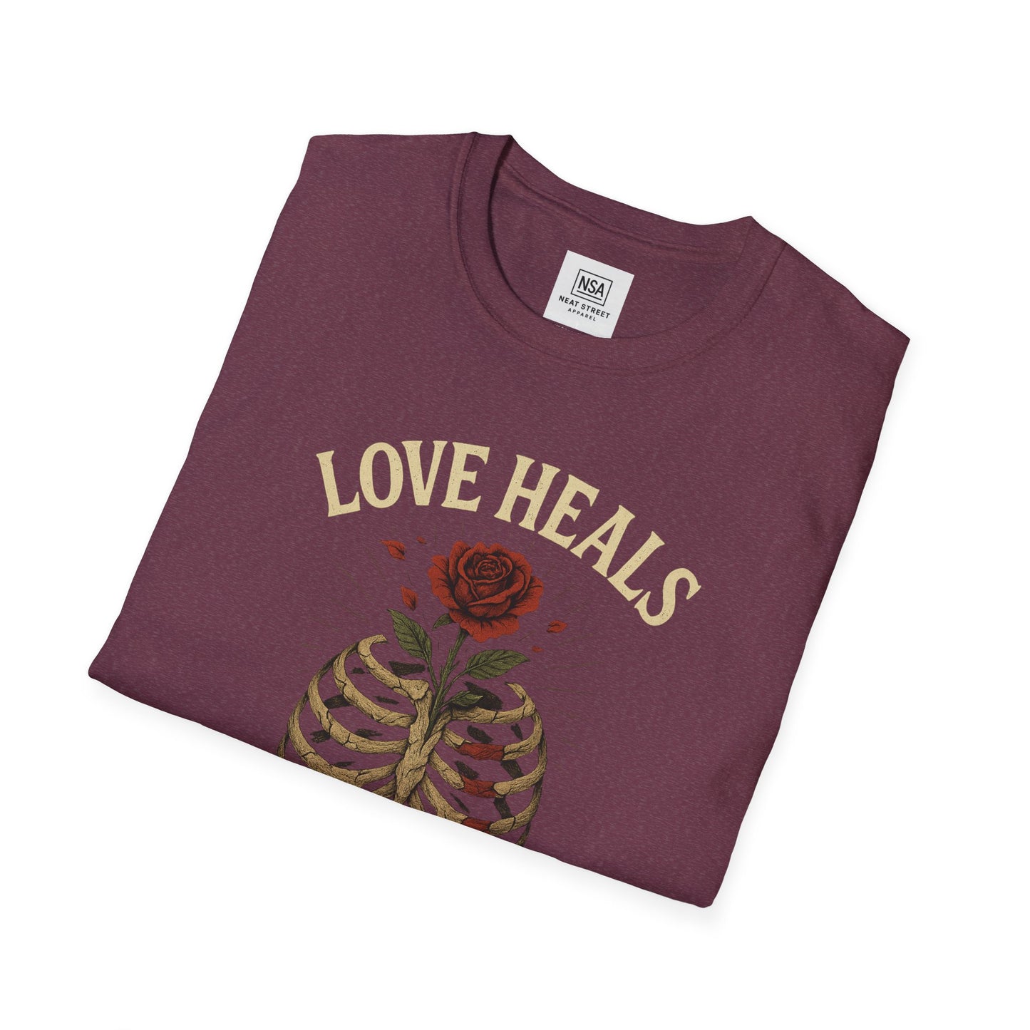 Love Heals Unisex Softstyle T-Shirt