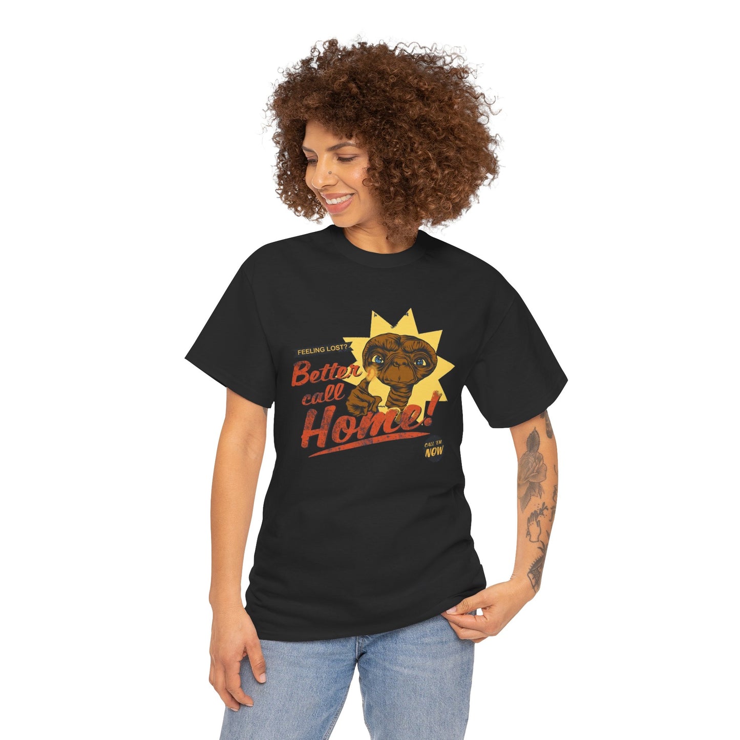 Better Call Home! Unisex Heavy Cotton Tee