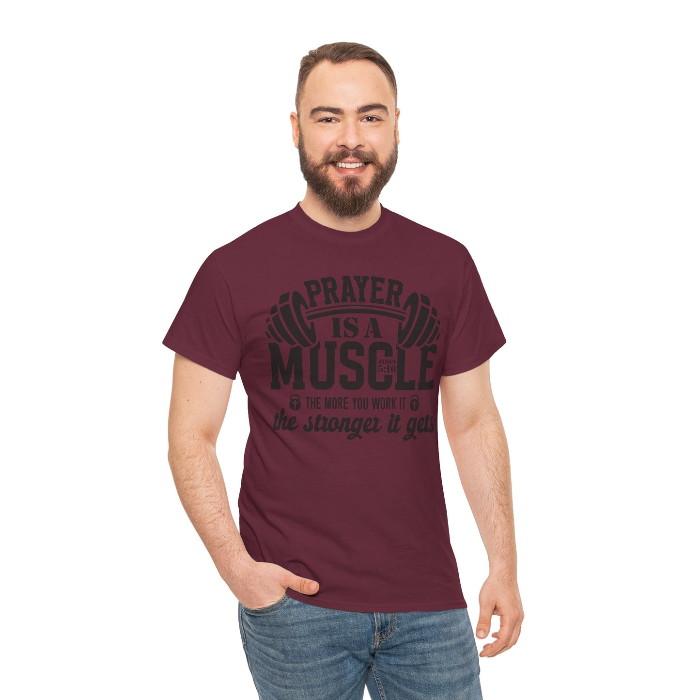 Prayer Is a Muscle Unisex Tee