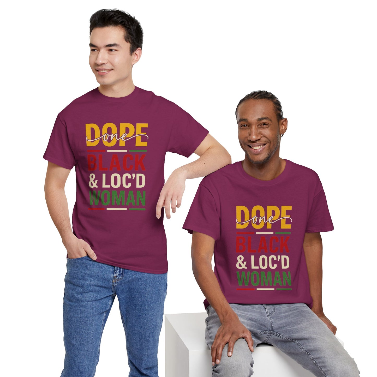 Dope, Black, and Loc'd Graphic Tee