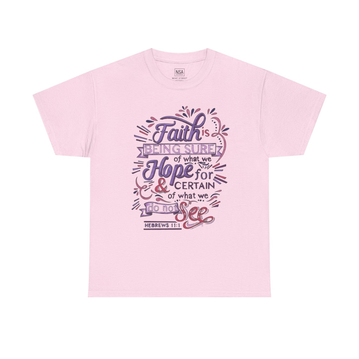 Inspirational Faith & Hope Unisex Cotton T-shirt