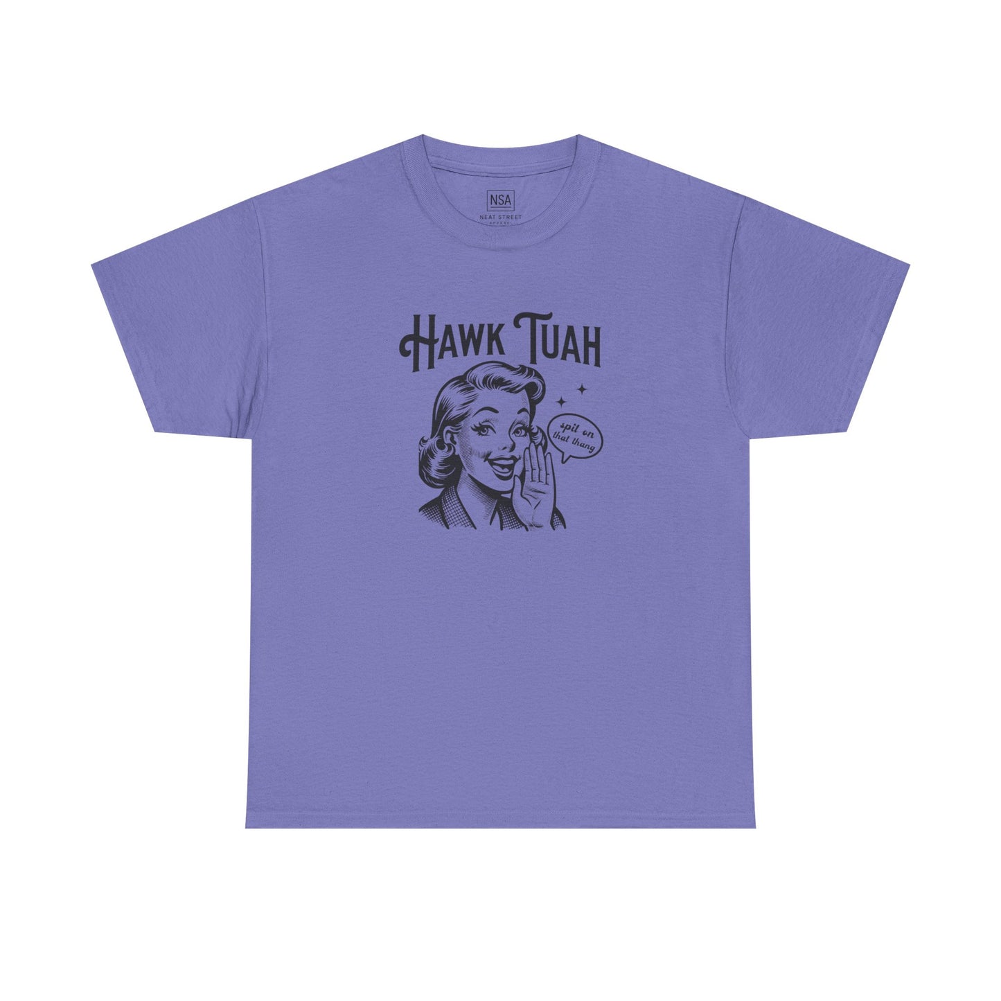 Hawk Tuah Funny Graphic Tee