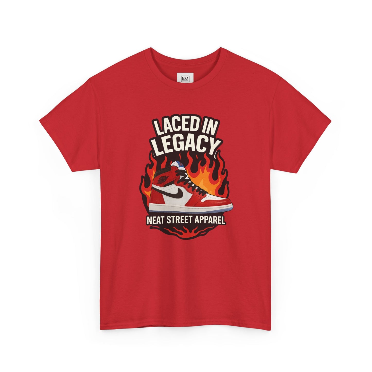 Laced in Legacy Unisex Heavy Cotton Tee