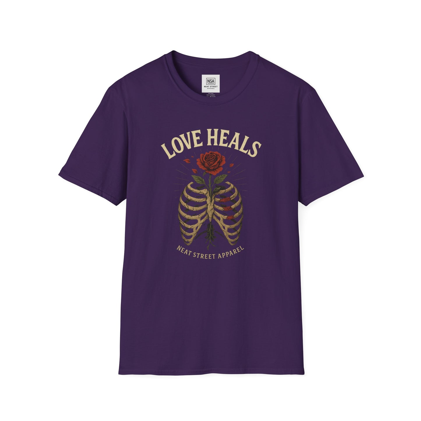 Love Heals Unisex Softstyle T-Shirt