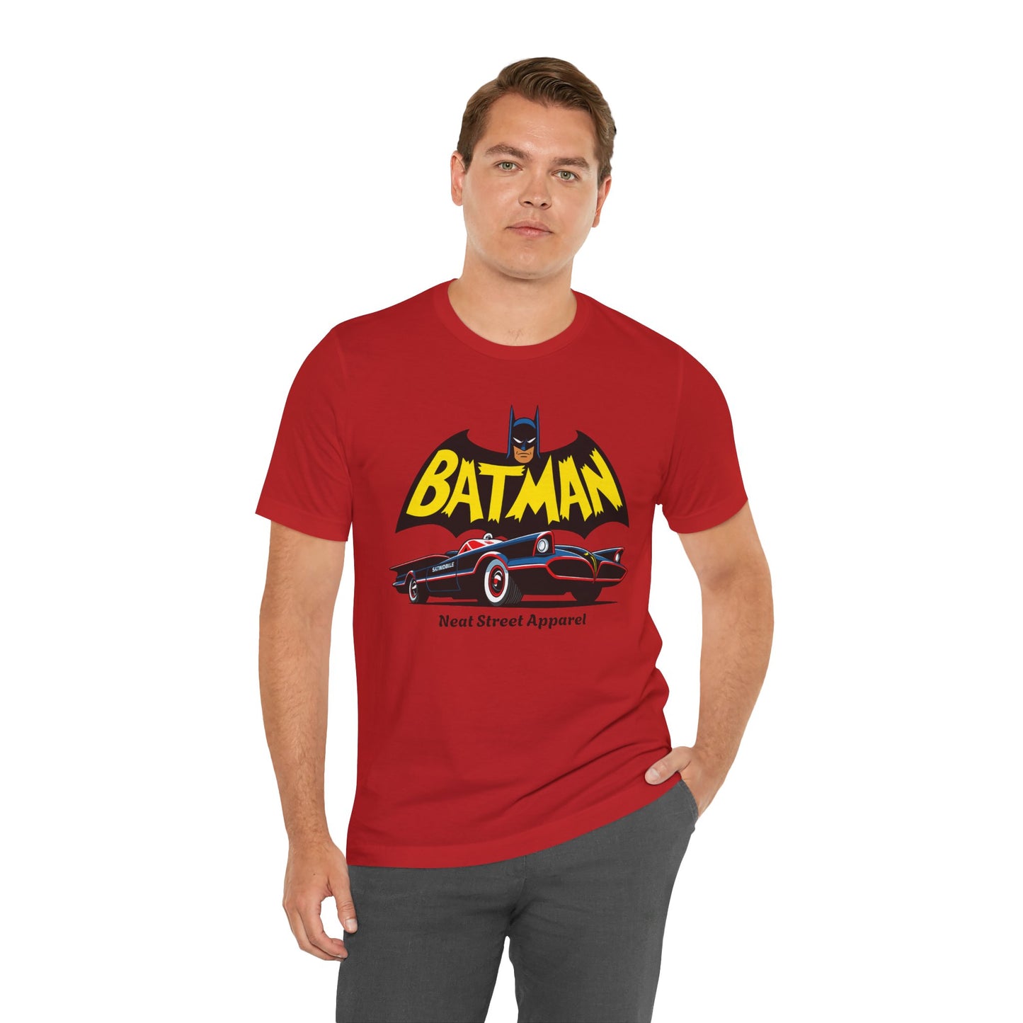 Unisex Vintage Batman Short Sleeve Tee