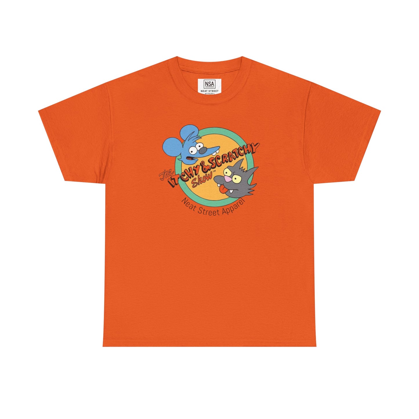 Vintage Itchy & Scratchy Unisex Tee
