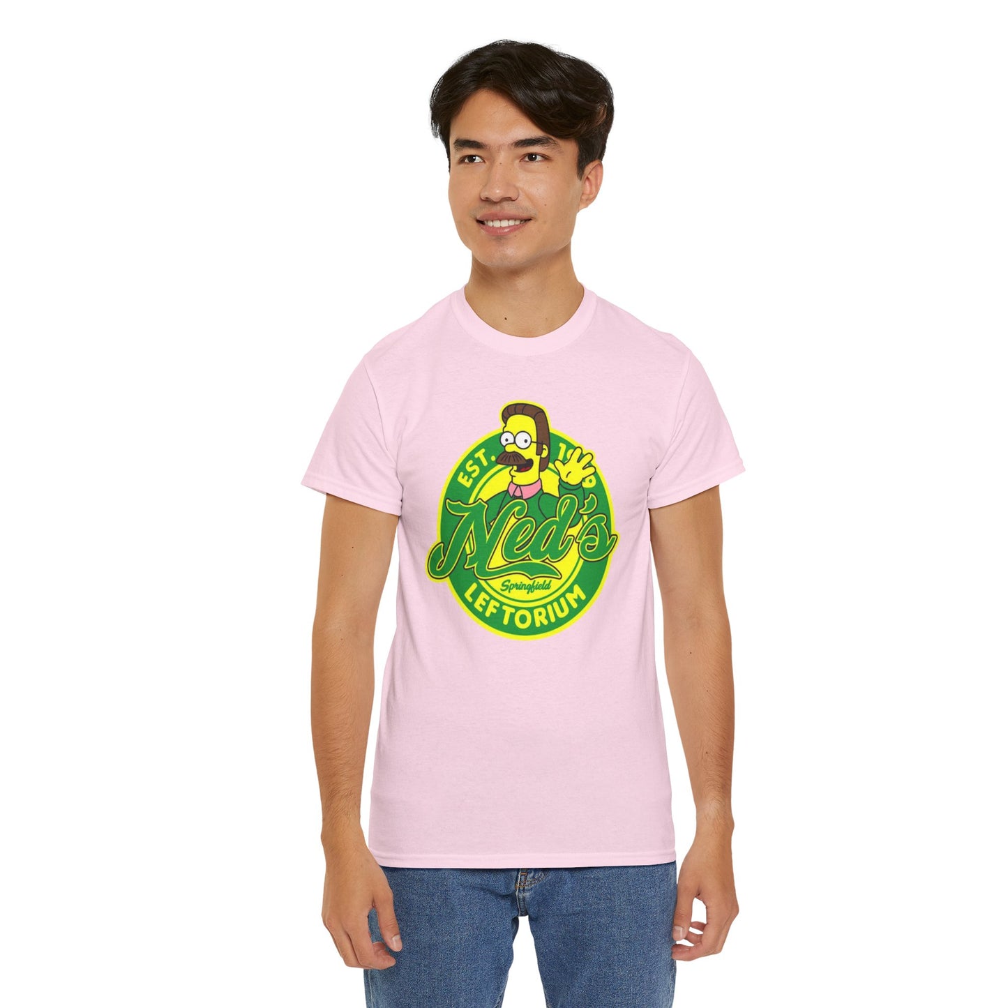 Ned's Leftorium Unisex Heavy Cotton Tee