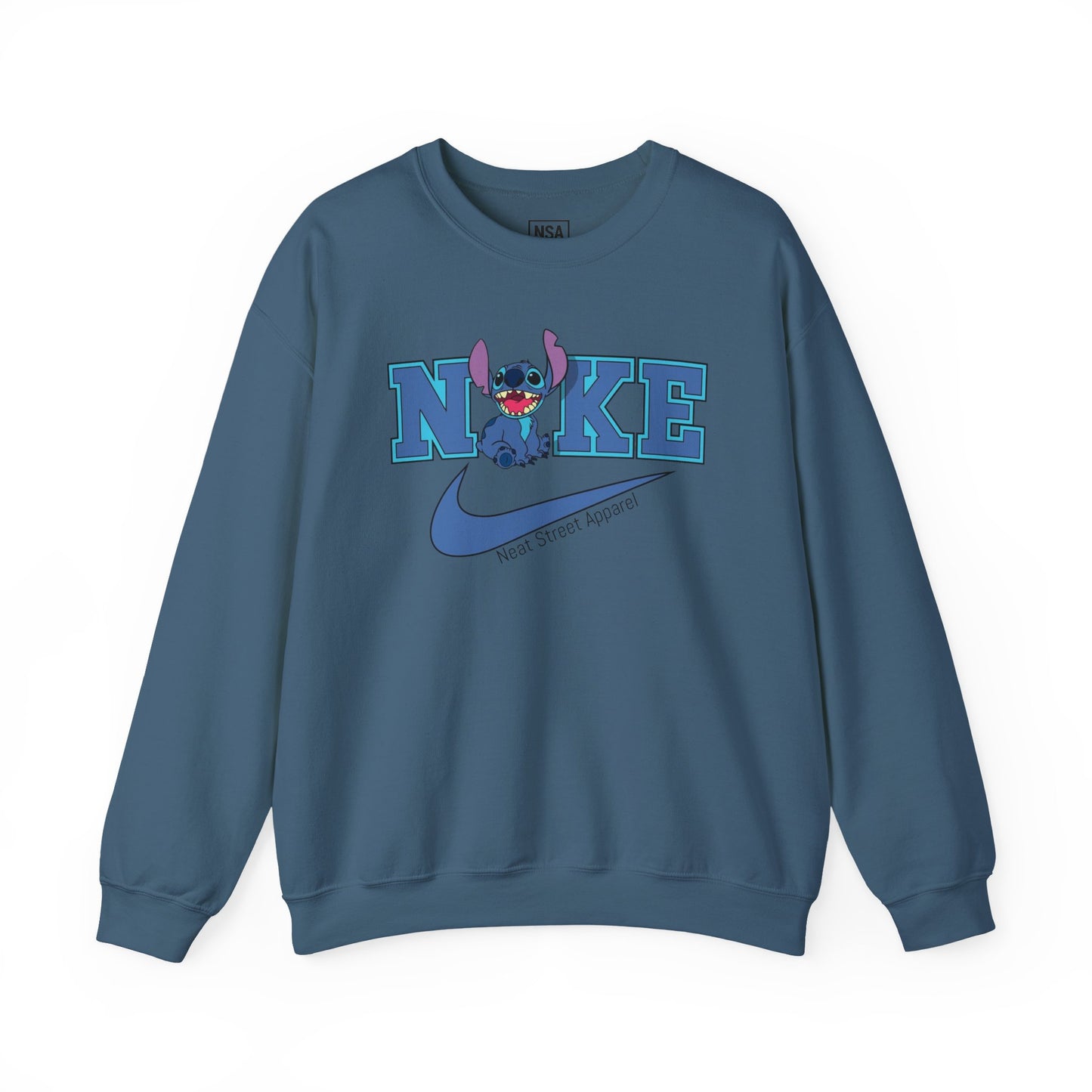 Stitch Design Crewneck Sweatshirt