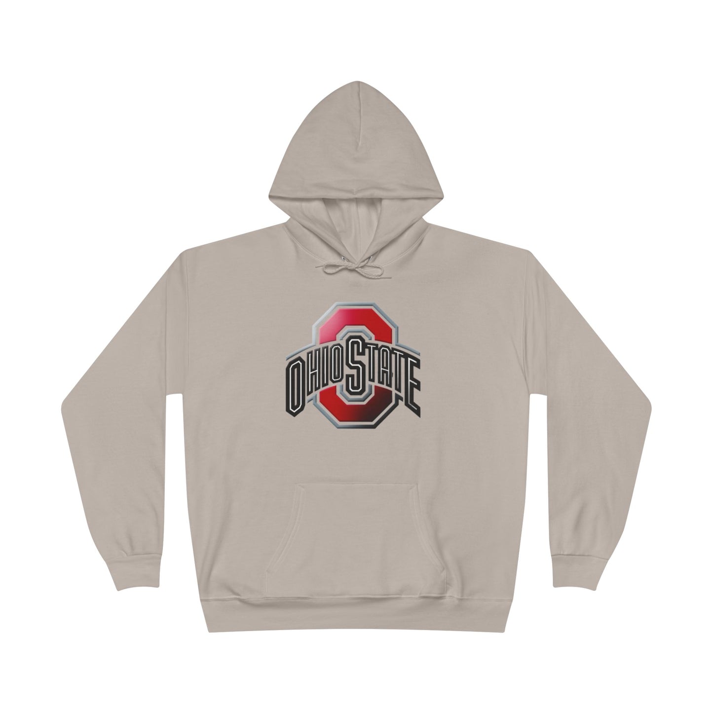 Buckeyes Unisex EcoSmart Pullover Hoodie, Sports Fan Gift, College Hoodie