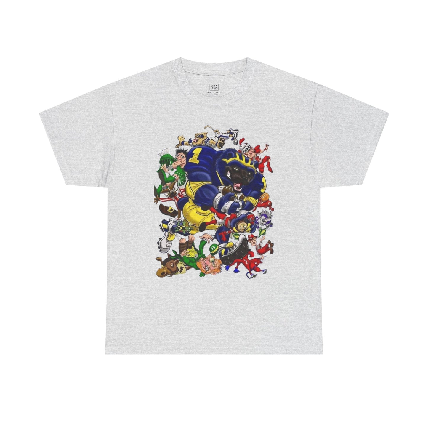 Wolverines Unisex Heavy Cotton Tee