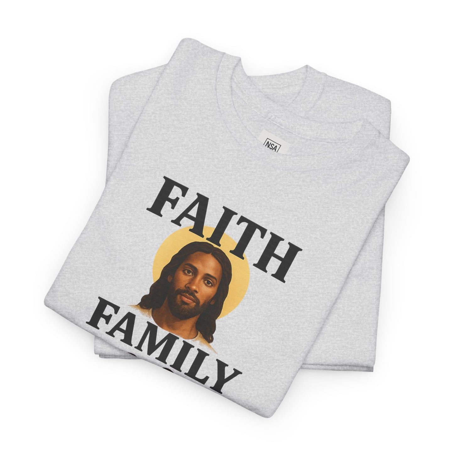 Faith Family Lions Unisex Heavy Cotton Tee