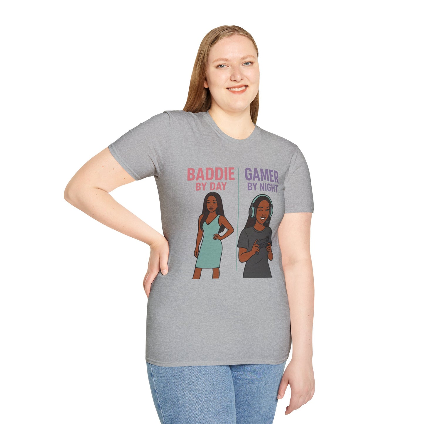Baddie Gamer Unisex Softstyle T-Shirt