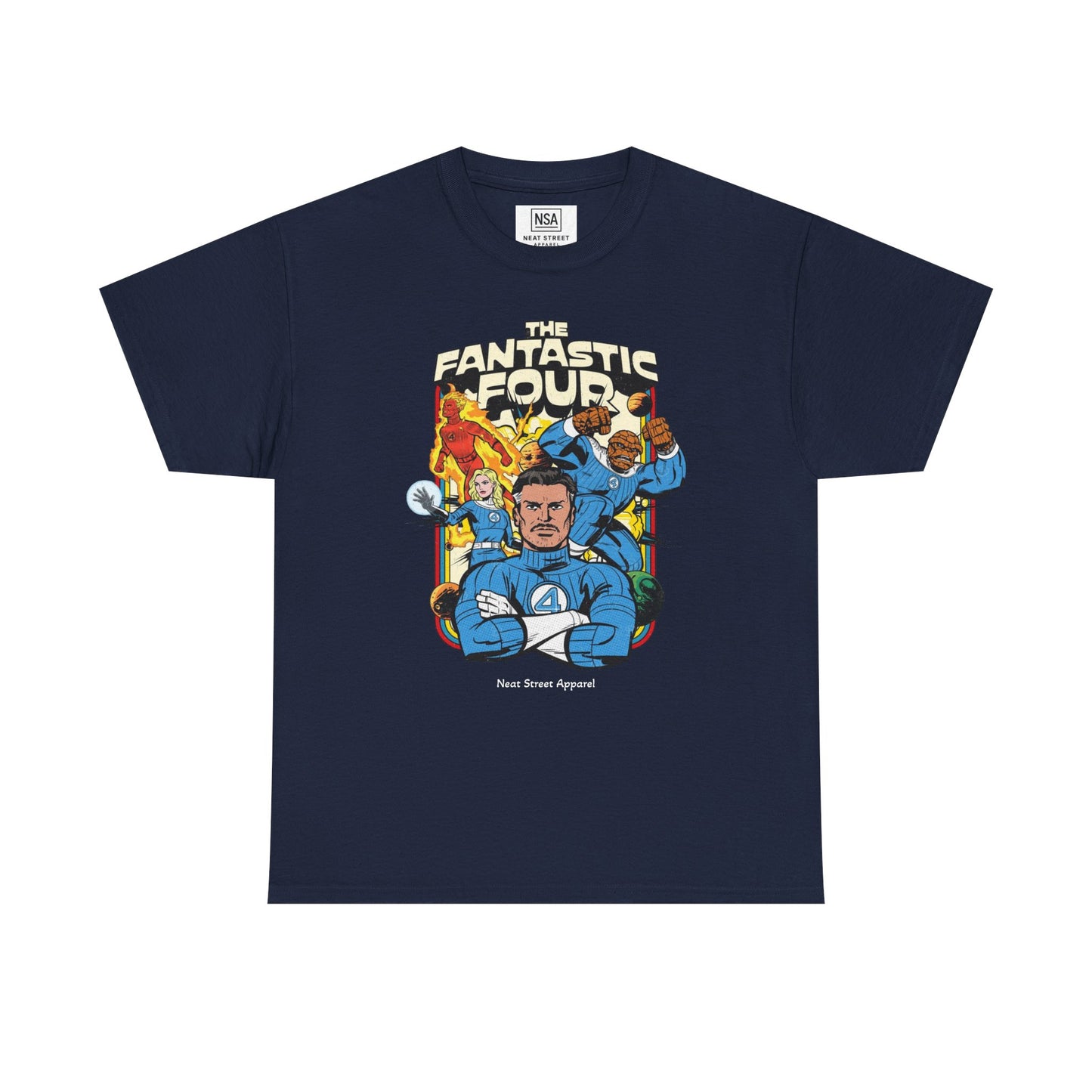 Fantastic Four Retro Graphic Tee
