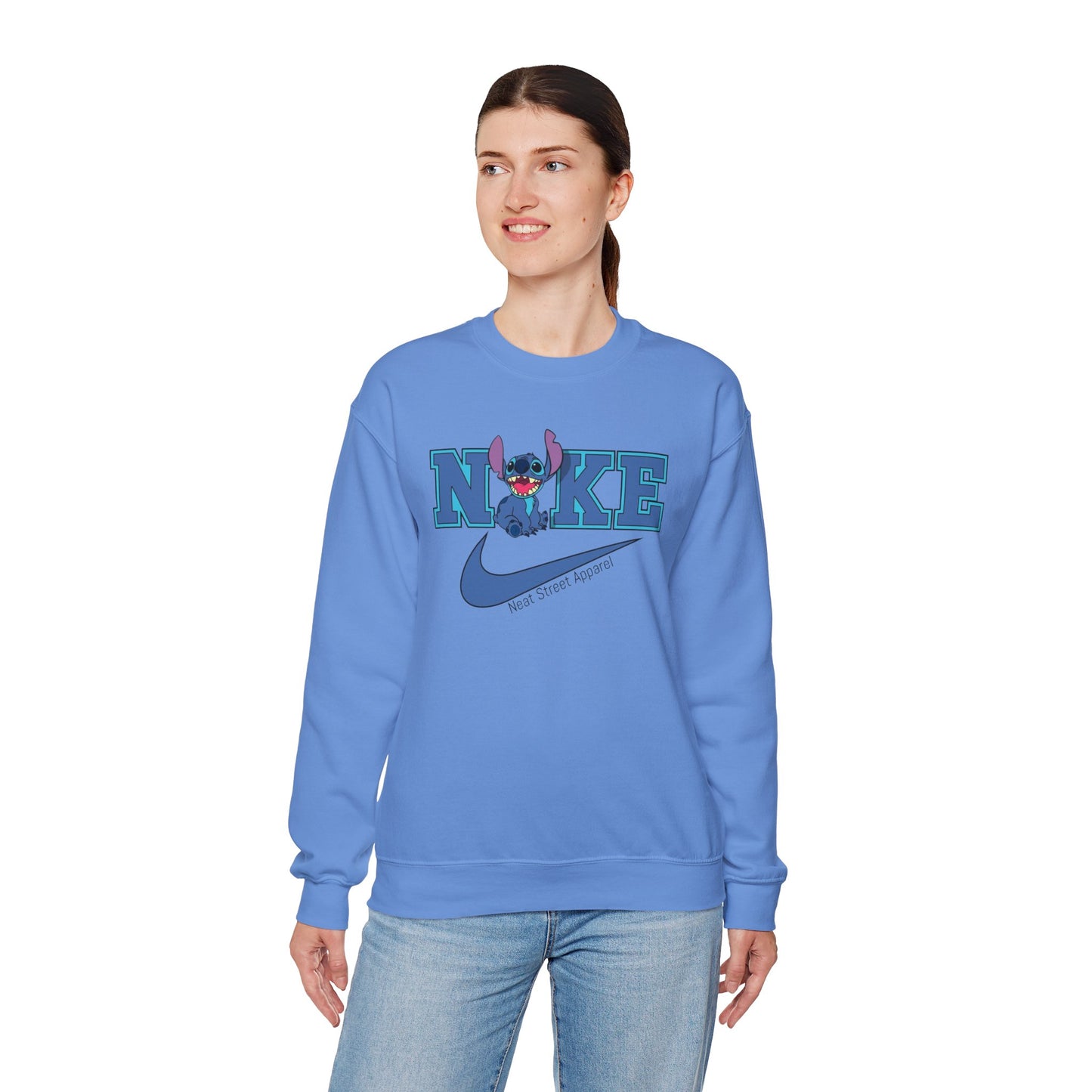 Stitch Design Crewneck Sweatshirt