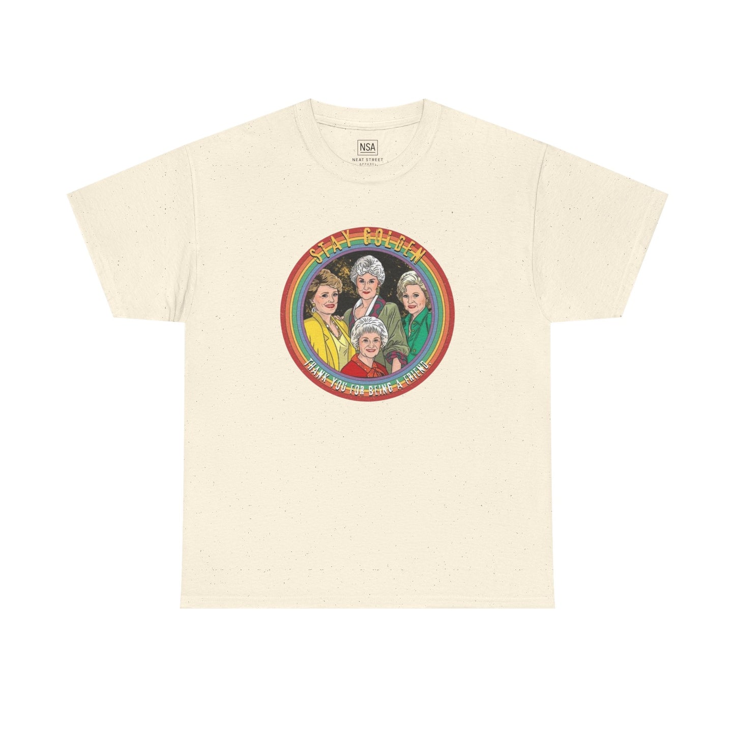 Retro Golden Girls Unisex Heavy Cotton Tee