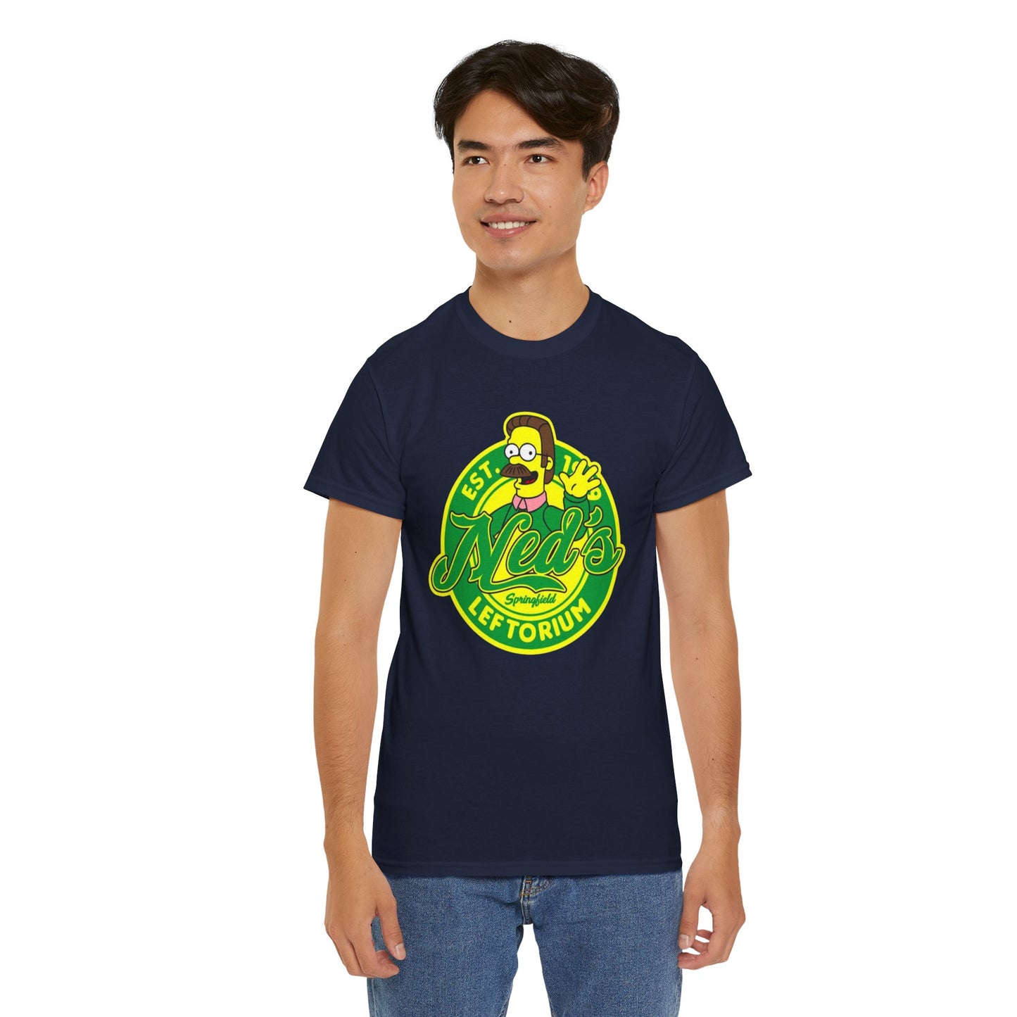 Ned's Leftorium Unisex Heavy Cotton Tee
