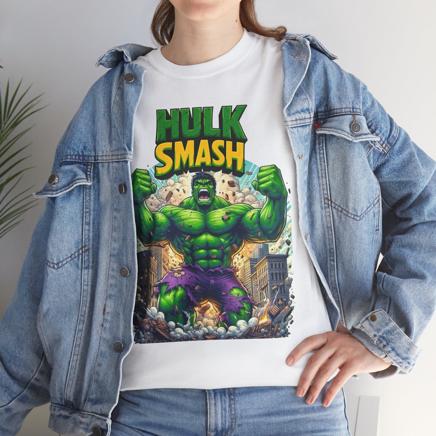 Smash Unisex Heavy Cotton Tee | Fun Graphic Shirt