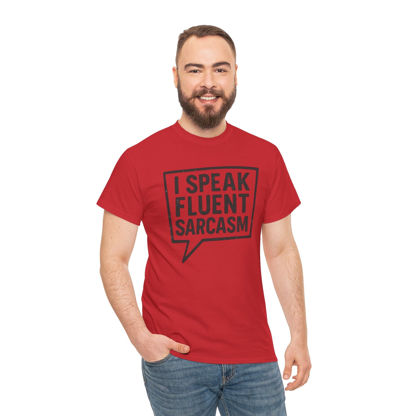 Fluent Sarcasm Humor Tee Unisex Cotton T-Shirt