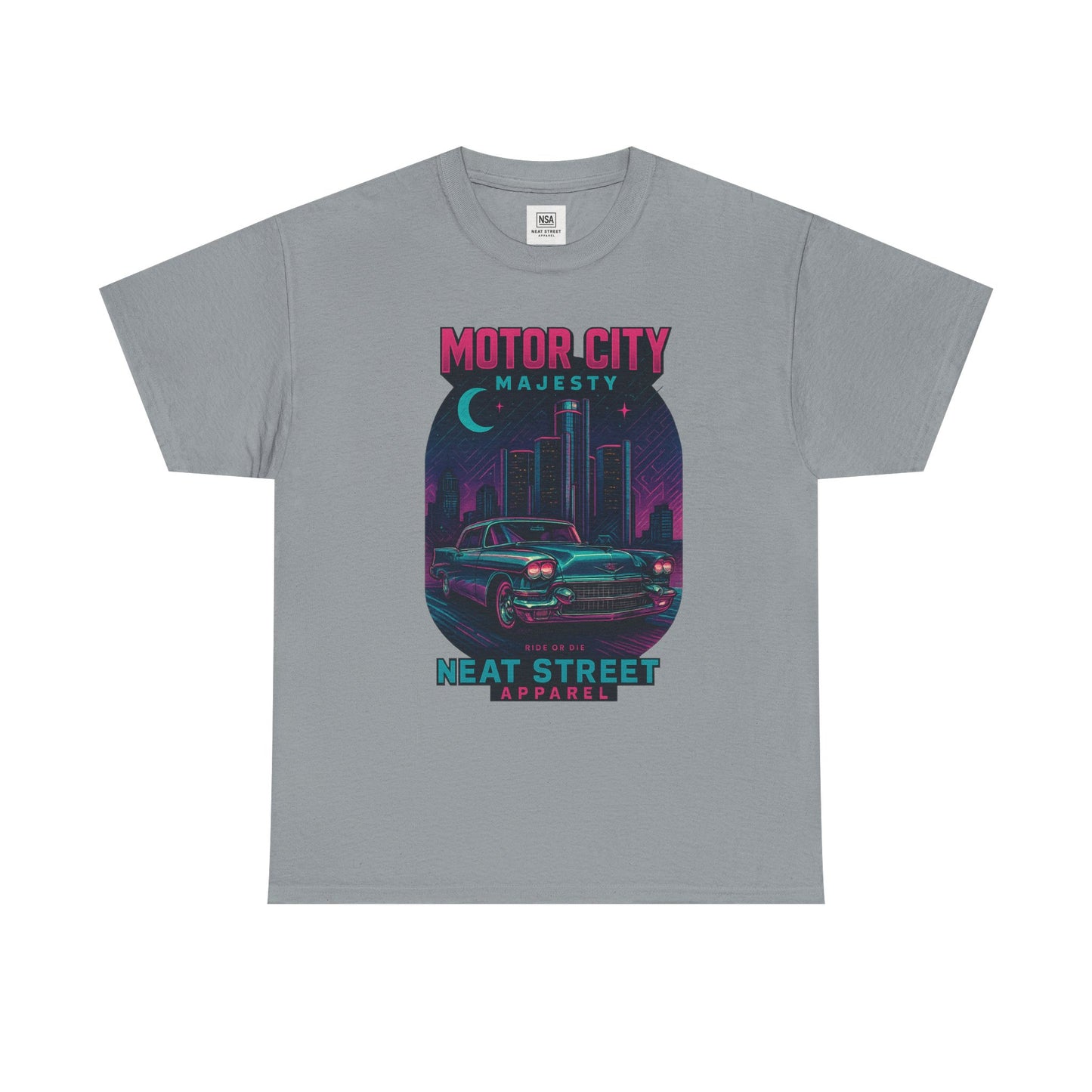 Motor City Majesty Unisex Heavy Cotton Tee
