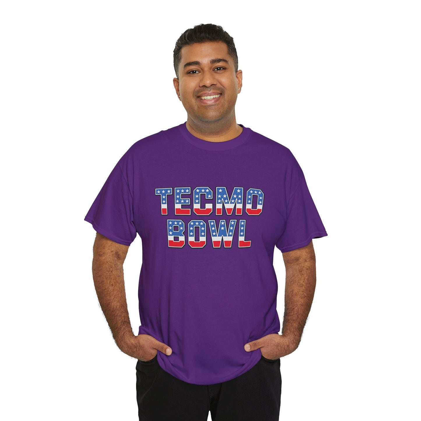 Tecmo Bowl Retro Unisex Heavy Cotton Tee