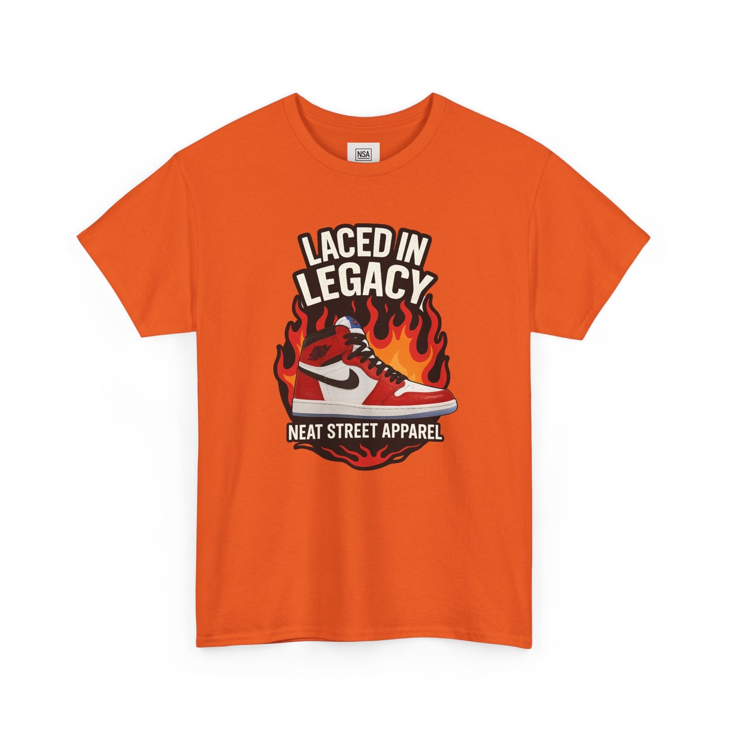 Laced in Legacy Unisex Heavy Cotton Tee