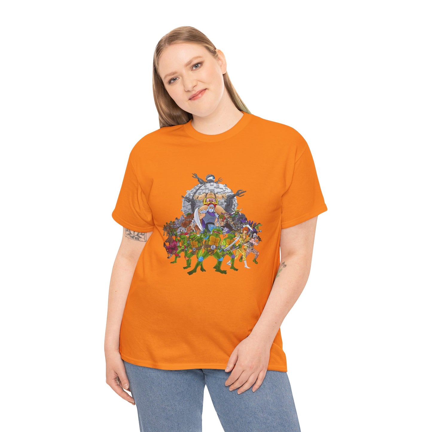 TMNT Crew Unisex Heavy Cotton Tee
