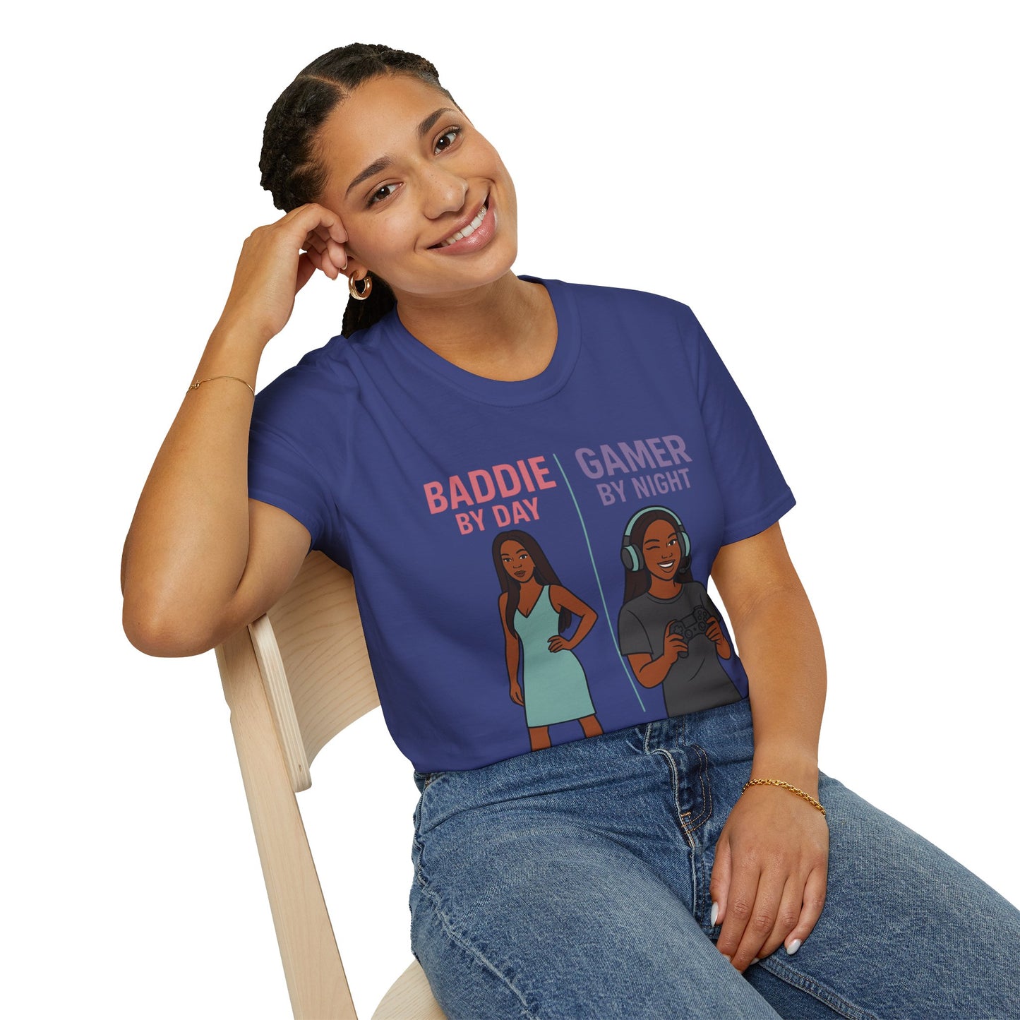 Baddie Gamer Unisex Softstyle T-Shirt