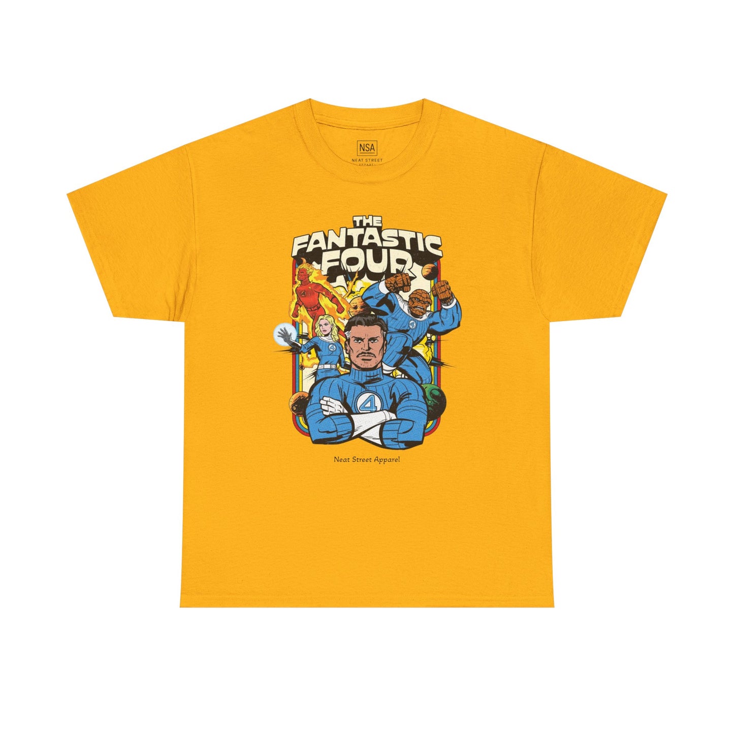 Fantastic Four Retro Graphic Tee