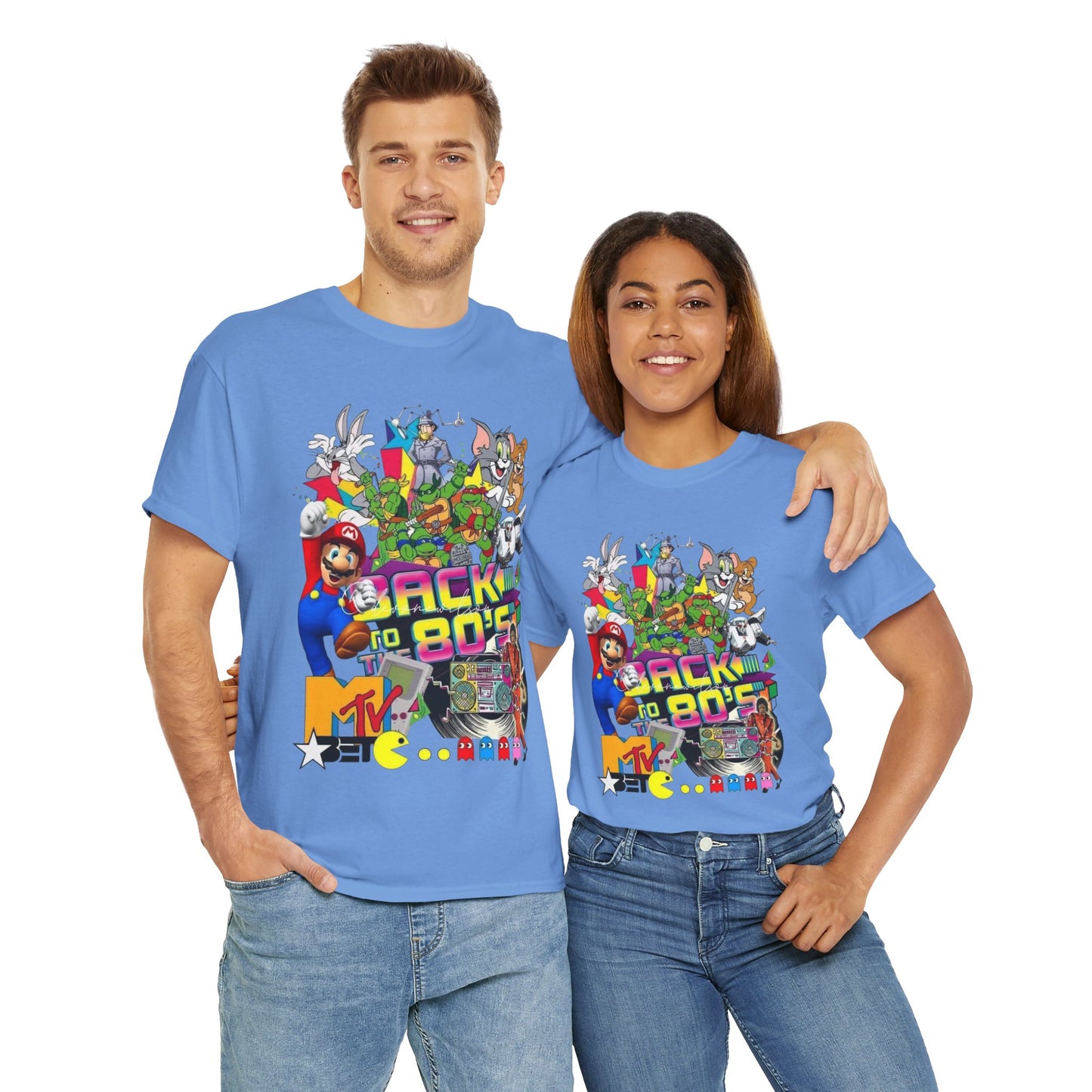 Retro 80s Unisex Heavy Cotton Tee