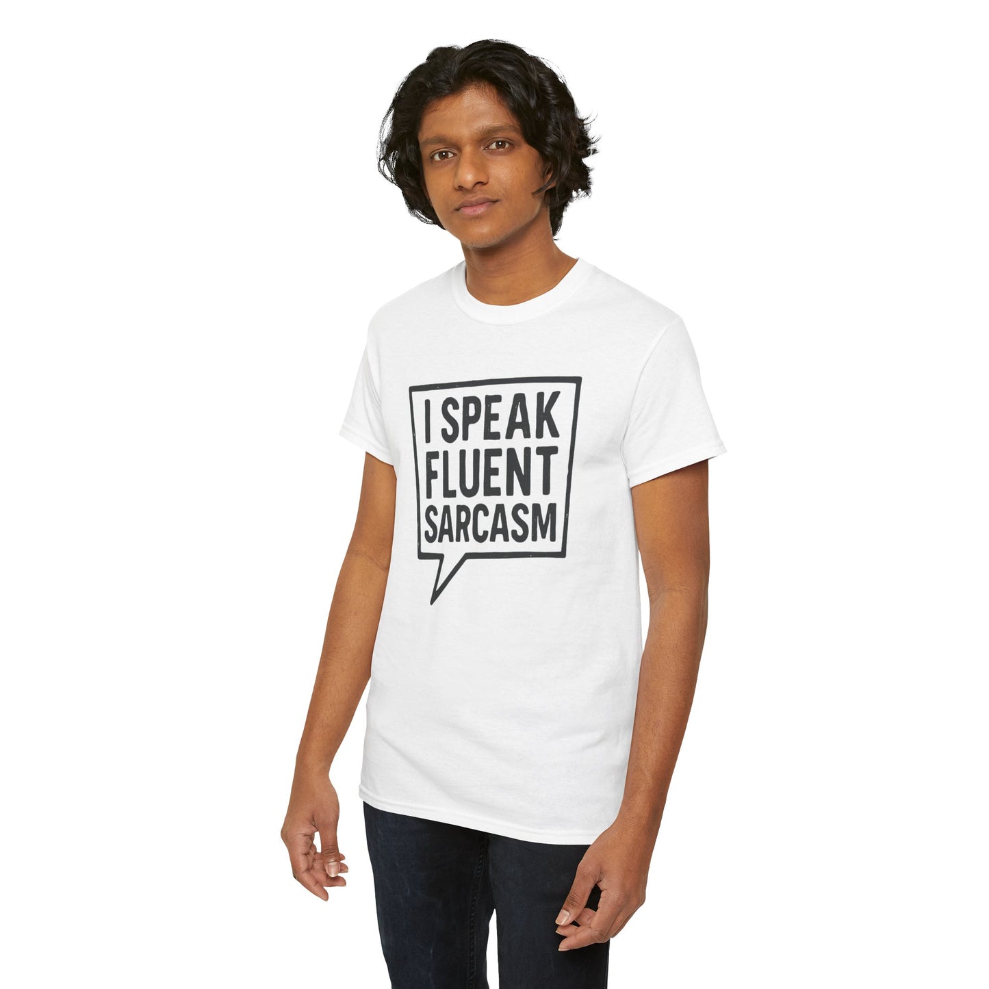 Fluent Sarcasm Humor Tee Unisex Cotton T-Shirt