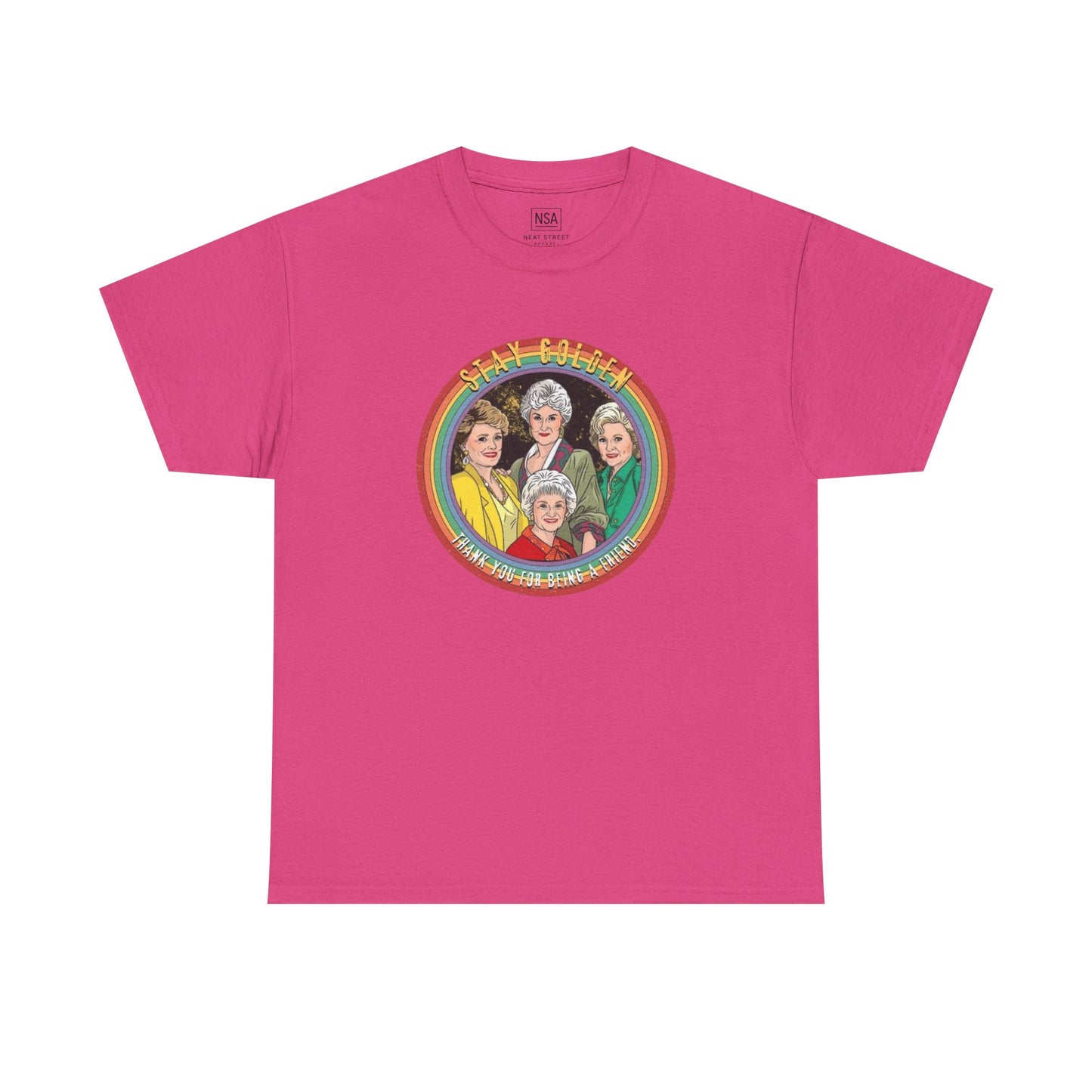 Retro Golden Girls Unisex Heavy Cotton Tee