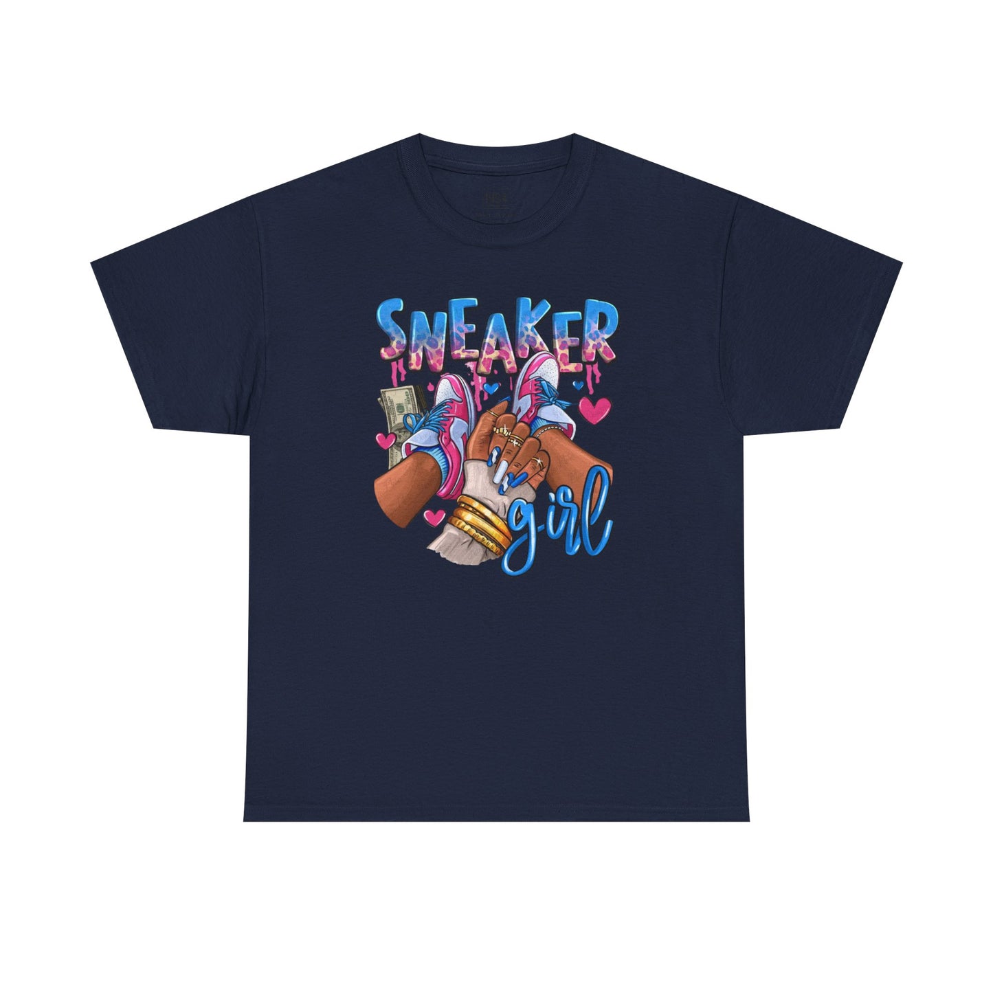 Sneaker Girl Unisex Heavy Cotton Tee